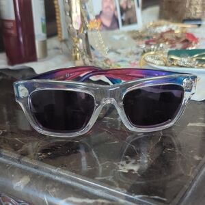 Celine Blue and Purple Sunglasses